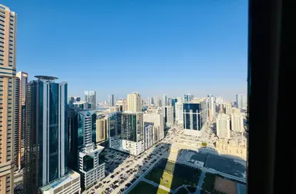 Apartment - 3 Bedrooms - 4 Bathrooms for rent in Magestic Tower - Al Mamzar - Al Mamzar - Sharjah - Sharjah