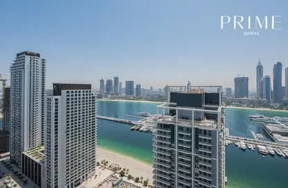 Apartment - 1 Bedroom - 1 Bathroom for rent in Grand Bleu Tower 2 - EMAAR Beachfront - Dubai Harbour - Dubai