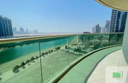 Apartment - 4 Bedrooms - 5 Bathrooms for rent in Beach Towers - Shams Abu Dhabi - Al Reem Island - Abu Dhabi