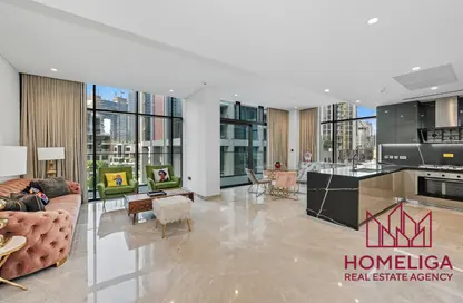 دوبلكس - 3 غرف نوم - 4 حمامات للايجار في بننسولا 5 - بنينسولا - الخليج التجاري - دبي