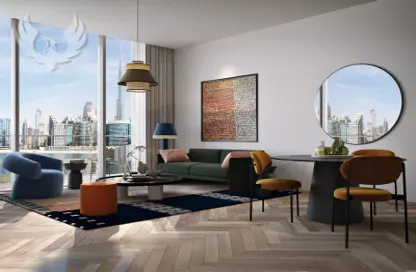 شقة - غرفة نوم - 1 حمام للبيع في بنينسولا ثري - بنينسولا - الخليج التجاري - دبي