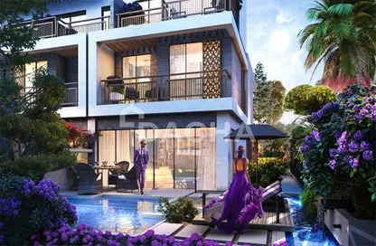 Townhouse - 4 Bedrooms - 4 Bathrooms for sale in Violet - Damac Hills 2 - Dubai