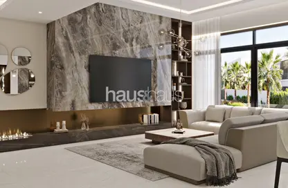 Living Room image for: Villa - 5 Bedrooms - 6 Bathrooms for sale in Silver Springs 1 - Silver Springs - DAMAC Hills - Dubai, Image 1