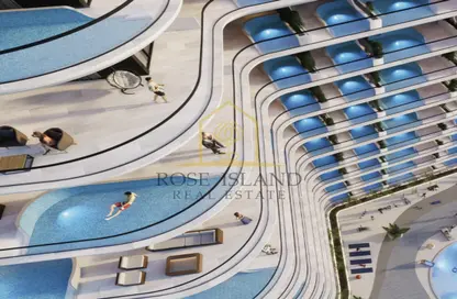 Outdoor Building image for: Apartment - 2 Bedrooms - 3 Bathrooms for sale in Samana Portofino - Dubai Production City (IMPZ) - Dubai, Image 1