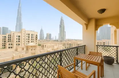 Apartment - 2 Bedrooms - 3 Bathrooms for rent in Reehan 1 - Reehan - Old Town - Dubai