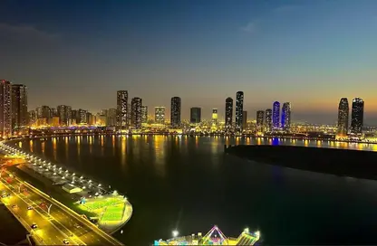 Apartment - 3 Bedrooms - 5 Bathrooms for rent in La Plage Tower 2 - Al Mamzar - Sharjah - Sharjah