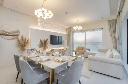 شقة - 2 غرف نوم - 3 حمامات للايجار في جراند بلو تاور 1 - إعمار بيتشفرونت - دبي هاربور - دبي