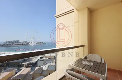 Apartment - 1 Bedroom - 2 Bathrooms for rent in Rimal 3 - Rimal - Jumeirah Beach Residence - Dubai