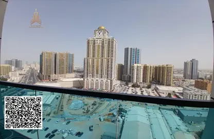 شقة - غرفة نوم - 2 حمامات للايجار في أبراج غلفا - الراشدية 1 - الراشدية - عجمان