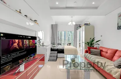Apartment - Studio - 1 Bathroom for rent in Lake View Tower - JLT Cluster B - Jumeirah Lake Towers - Dubai