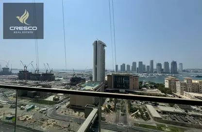 شقة - 3 غرف نوم - 3 حمامات للايجار في أوشن هايتس - دبي مارينا - دبي