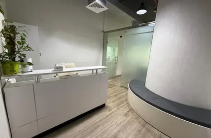 Office Space - Studio - 1 Bathroom for rent in The Prism - Business Bay - Dubai