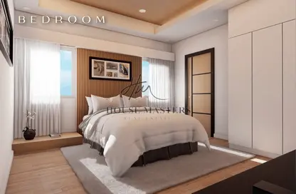 Room / Bedroom image for: Apartment - 2 Bathrooms for sale in Garden Residences - Emirates City - Ajman, Image 1