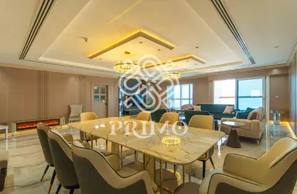 Apartment - 4 Bedrooms - 5 Bathrooms for rent in Elite Residence - Dubai Marina - Dubai