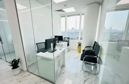 Office Space - Studio - 1 Bathroom for rent in Al Shindagah - Dubai