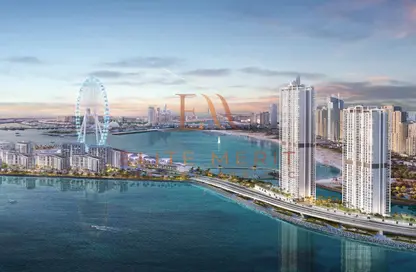 شقة - 2 غرف نوم - 4 حمامات للبيع في بلوواترز باي مبنى 1 - بلوواترز باي - جزيرة بلوواترز - دبي
