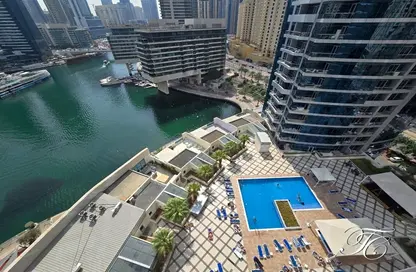 Apartment - 1 Bedroom - 2 Bathrooms for rent in Central Tower - Bay Central - Dubai Marina - Dubai