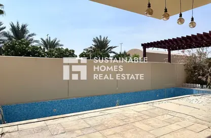 فيلا - 4 غرف نوم - 5 حمامات للايجار في مجتمع الثروانية - حدائق الراحة - أبوظبي