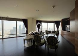 صورةغرفة المعيشة / غرفة الطعام لـ: شقة - 2 غرف نوم - 2 حمامات للكراء في برج خليفة - برج خليفة - دبي وسط المدينة - دبي, صورة 1