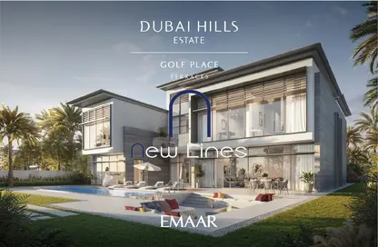Outdoor House image for: Villa - 6 Bedrooms - 7 Bathrooms for sale in Golf Place 2 - Golf Place - Dubai Hills Estate - Dubai, Image 1