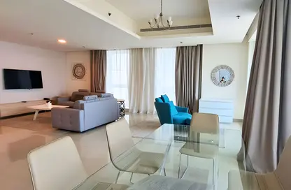 Apartment - 1 Bedroom - 2 Bathrooms for rent in Barcelo Residences - Dubai Marina - Dubai