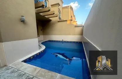 Pool image for: Villa - 4 Bedrooms - 5 Bathrooms for rent in Khalifa City A Villas - Khalifa City A - Khalifa City - Abu Dhabi, Image 1