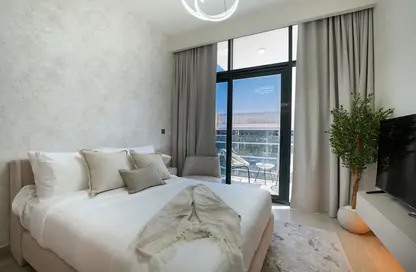 Apartment - Studio - 1 Bathroom for rent in Azizi Riviera 22 - Meydan One - Meydan - Dubai