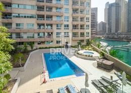 Pool image for: Apartment - 3 bedrooms - 4 bathrooms for rent in Vida Residences Dubai Marina - Dubai Marina - Dubai, Image 1