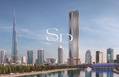 شقة - غرفة نوم - 2 حمامات للبيع في بايز 102 - الخليج التجاري - دبي