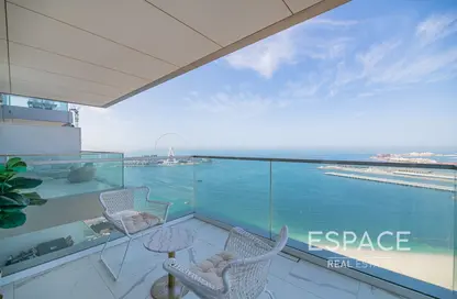 Apartment - 2 Bedrooms - 4 Bathrooms for rent in 1 JBR - Jumeirah Beach Residence - Dubai