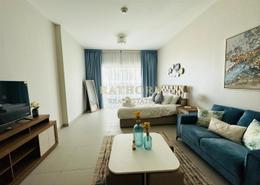 Living Room image for: Studio - 1 bathroom for rent in Dune Residency - Jumeirah Village Circle - Dubai, Image 1