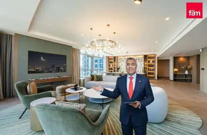 Apartment - 4 Bedrooms - 4 Bathrooms for rent in InterContinental Dubai Marina - Dubai Marina - Dubai