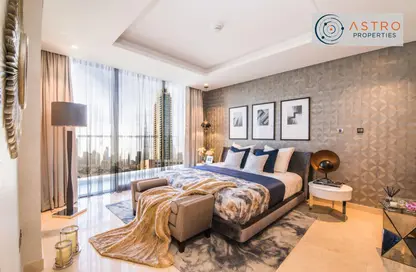 Room / Bedroom image for: Apartment - 2 Bedrooms - 3 Bathrooms for sale in The Sterling East - The Sterling - Business Bay - Dubai, Image 1