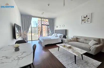 Apartment - Studio - 1 Bathroom for rent in National Bonds Residence - Jumeirah Village Circle - Dubai
