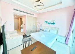 Living / Dining Room image for: Studio - 1 bathroom for rent in Farhad Azizi Residence - Al Jaddaf - Dubai, Image 1