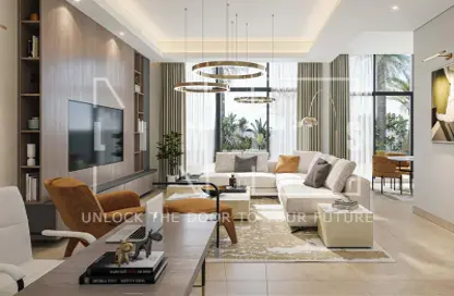 Living Room image for: Townhouse - 2 Bedrooms - 3 Bathrooms for sale in Reportage Village 1 - Dubai Land - Dubai, Image 1
