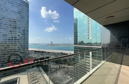 Balcony image for: Apartment - 3 Bedrooms - 5 Bathrooms for rent in Al Jazeera Tower - Corniche Road - Abu Dhabi, Image 1