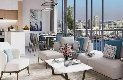 Apartment - 1 Bedroom - 1 Bathroom for sale in Seapoint - EMAAR Beachfront - Dubai Harbour - Dubai