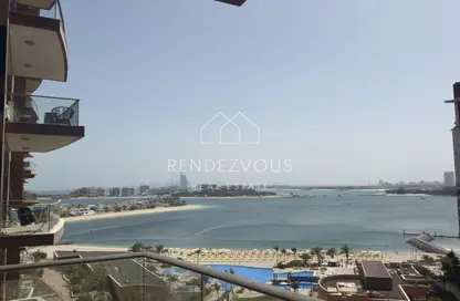 Apartment - 1 Bedroom - 2 Bathrooms for rent in Emerald - Tiara Residences - Palm Jumeirah - Dubai