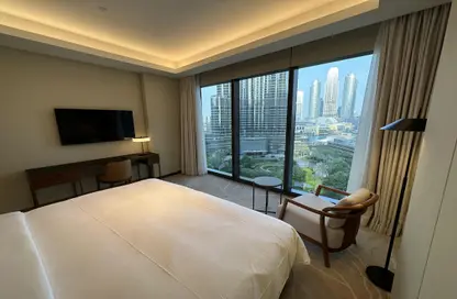 صورة لـ غرفة- غرفة النوم شقة - 3 غرف نوم - 3 حمامات للبيع في العنوان رزيدنسز برج الأوبرا دبي 1 - ذو ادراس ريزيدنس دبي أوبرا - دبي وسط المدينة - دبي ، صورة رقم 1