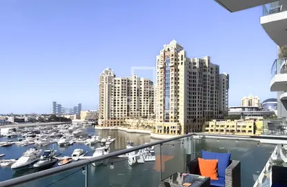 Apartment - 2 Bedrooms - 2 Bathrooms for sale in Oceana Pacific - Oceana - Palm Jumeirah - Dubai