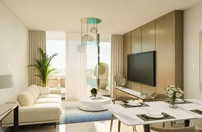 Living / Dining Room image for: Apartment - 1 Bedroom - 2 Bathrooms for sale in Vista 3 - Al Reem Island - Abu Dhabi, Image 1