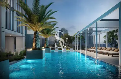 Pool image for: Apartment - 1 Bedroom - 2 Bathrooms for sale in V1ter Residence - Jumeirah Village Circle - Dubai, Image 1