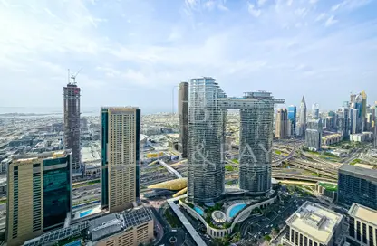 شقة - 2 غرف نوم - 3 حمامات للايجار في برج فيستا - برج فيستا - دبي وسط المدينة - دبي