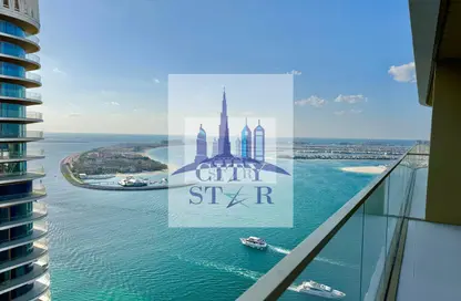 Apartment - 1 Bedroom - 1 Bathroom for rent in Grand Bleu Tower 1 - EMAAR Beachfront - Dubai Harbour - Dubai