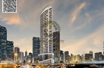Apartment - 1 Bedroom - 2 Bathrooms for sale in Tower C1 - Ajman Pearl Towers - Ajman Downtown - Ajman