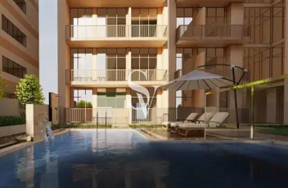 Pool image for: Apartment - 2 Bedrooms - 3 Bathrooms for sale in La Residenza - Jumeirah Village Circle - Dubai, Image 1