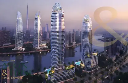 Apartment - 1 Bedroom - 2 Bathrooms for sale in Canal Crown 1 - Canal Crown - Business Bay - Dubai