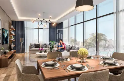 Apartment - Studio - 1 Bathroom for sale in Azizi Riviera 61 - Meydan One - Meydan - Dubai