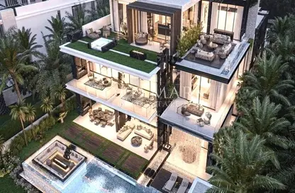 Villa - 6 Bedrooms - 7 Bathrooms for sale in Nice - Damac Lagoons - Dubai